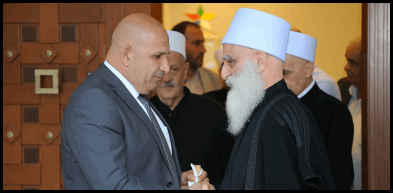 خريش يجول في الجرد الأعلى ويلتقي شيخ العقل 1 Doc P 1434029 638970287152631115