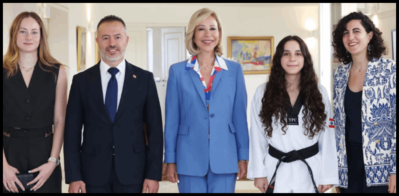 اللبنانية الأولى استقبلت وفد التايكواندو في بعبدا 1 Doc P 1435065 638972518635483863