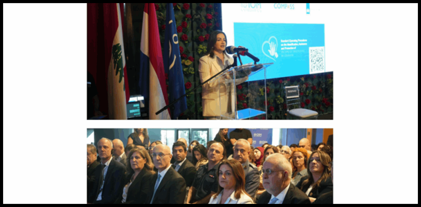 لبنان يطلق الإجراءات الوطنية لحماية ضحايا الاتجار بالبشر 1 Doc P 1435603 638973565796566469