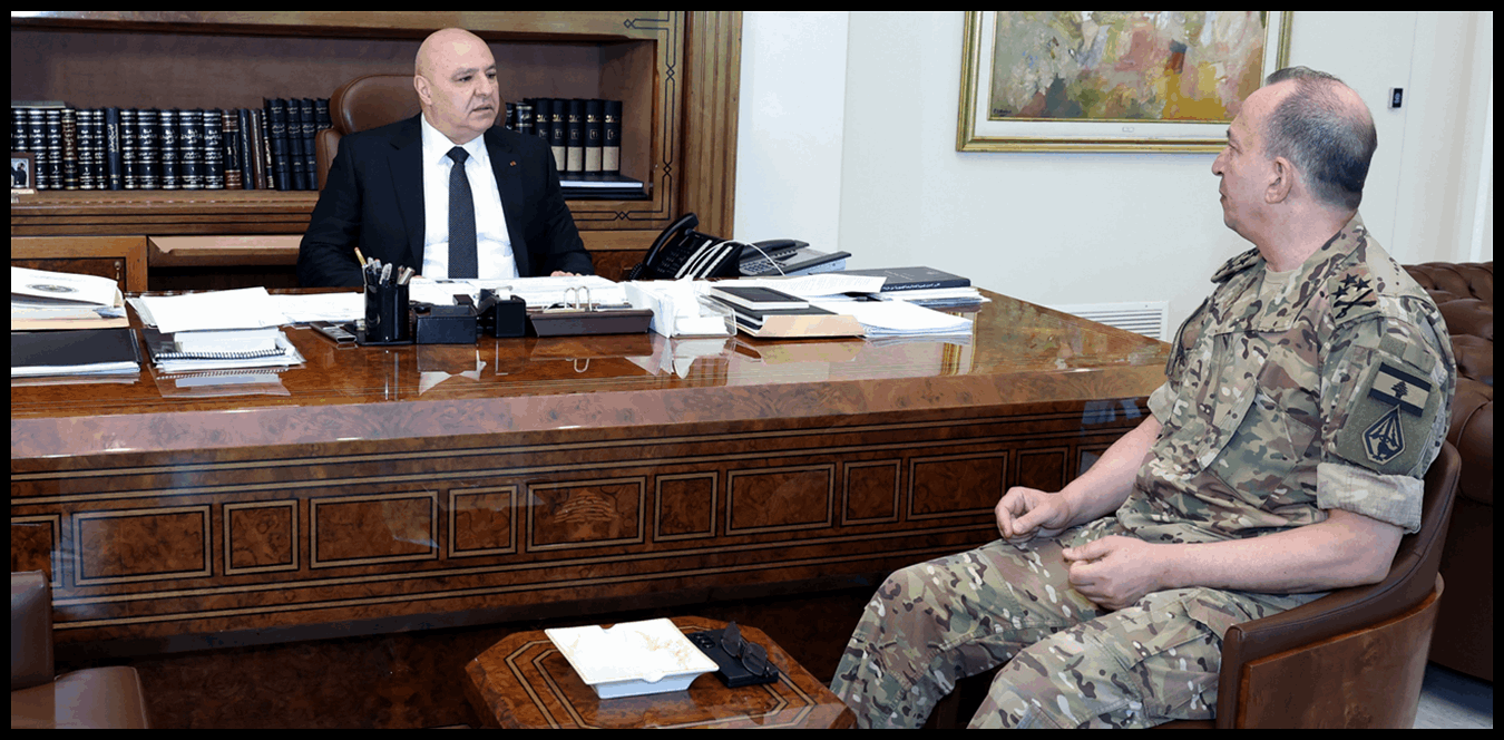 عون يوجّه الجيش "للتصدي العسكري": السكوت غير ممكن فإسرائيل لا تريد الاتفاق 1 Doc P 1436199 638974840140213286