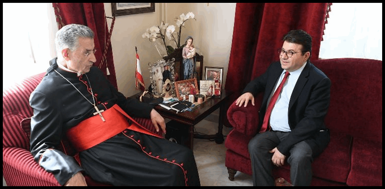 الراعي يستقبل الأمين العام للرابطة المارونية في بكركي 1 Doc P 1436403 638975138604925454