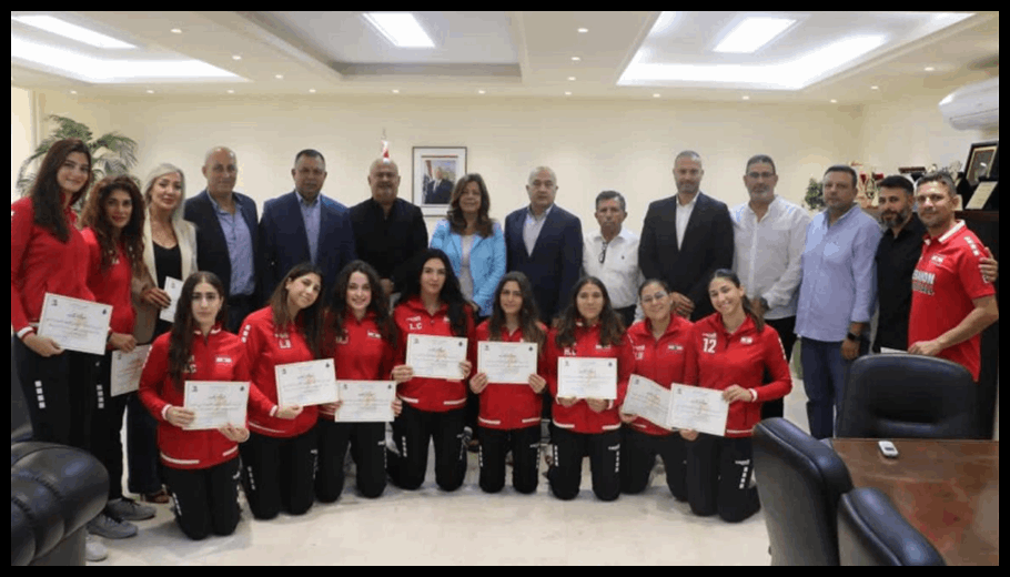 وزيرة الشباب والرياضة كرمت منتخب سيدات الكرة الطائرة 1 Doc T 886837 638971900668965967