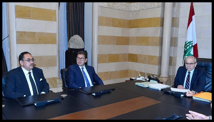 رئيس الحكومة استقبل مدير المخابرات المصرية: تثبيت الأمن والاستقرار في الجنوب يشكل أولوية وطنية 1 Doc T 887031 638972693424597046