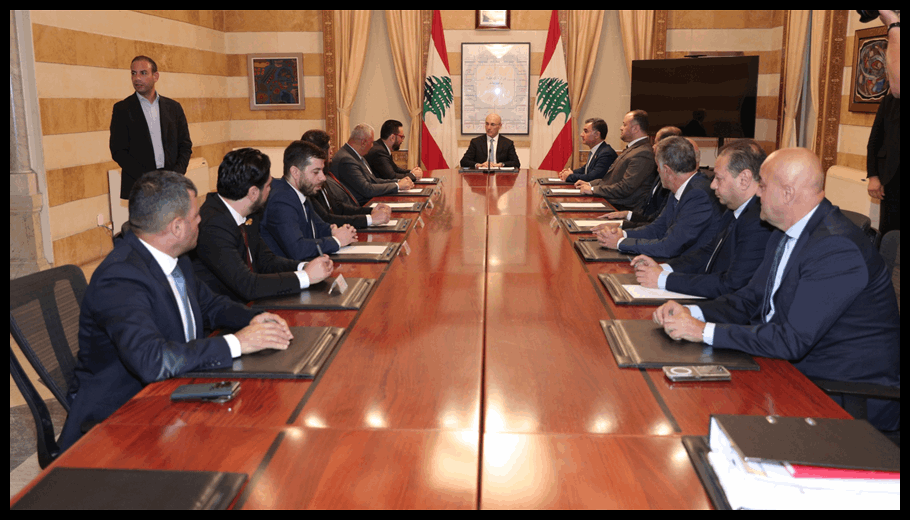 الحجار استقبل مساعد وزير الداخلية السوري: الأمان والاستقرار في لبنان ينعكس على سوريا والعكس فالبلدان محكومان بالتعاون 1 Doc T 887231 638973539537939621