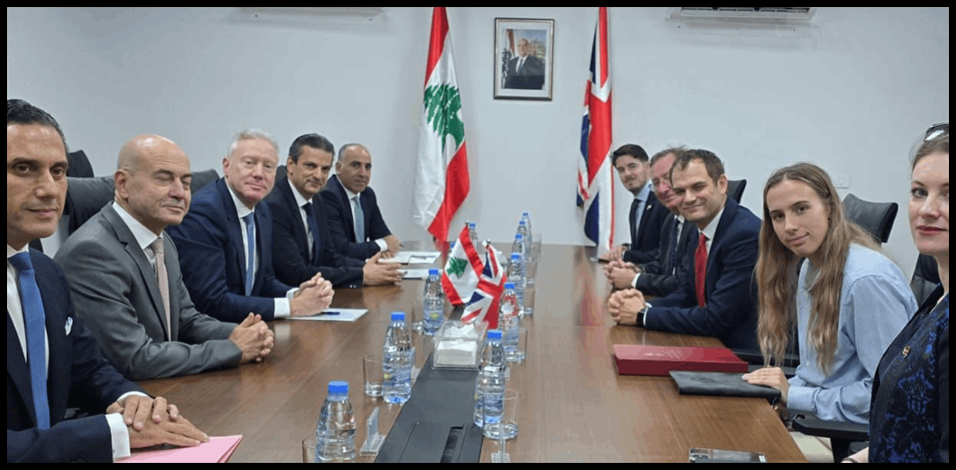 رجّي أمام وفد بريطاني: لا حلّ إلا بالديبلوماسية وتحييد لبنان عن سياسة المحاور 1 Doc P 1437935 638978612650573350