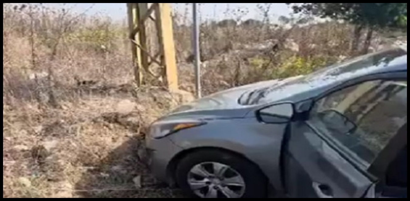 بالفيديو... نجاة شاب على طريق برج رحال لحظة الغارة الإسرائيليّة 1 Doc P 1438345 638979414481201782