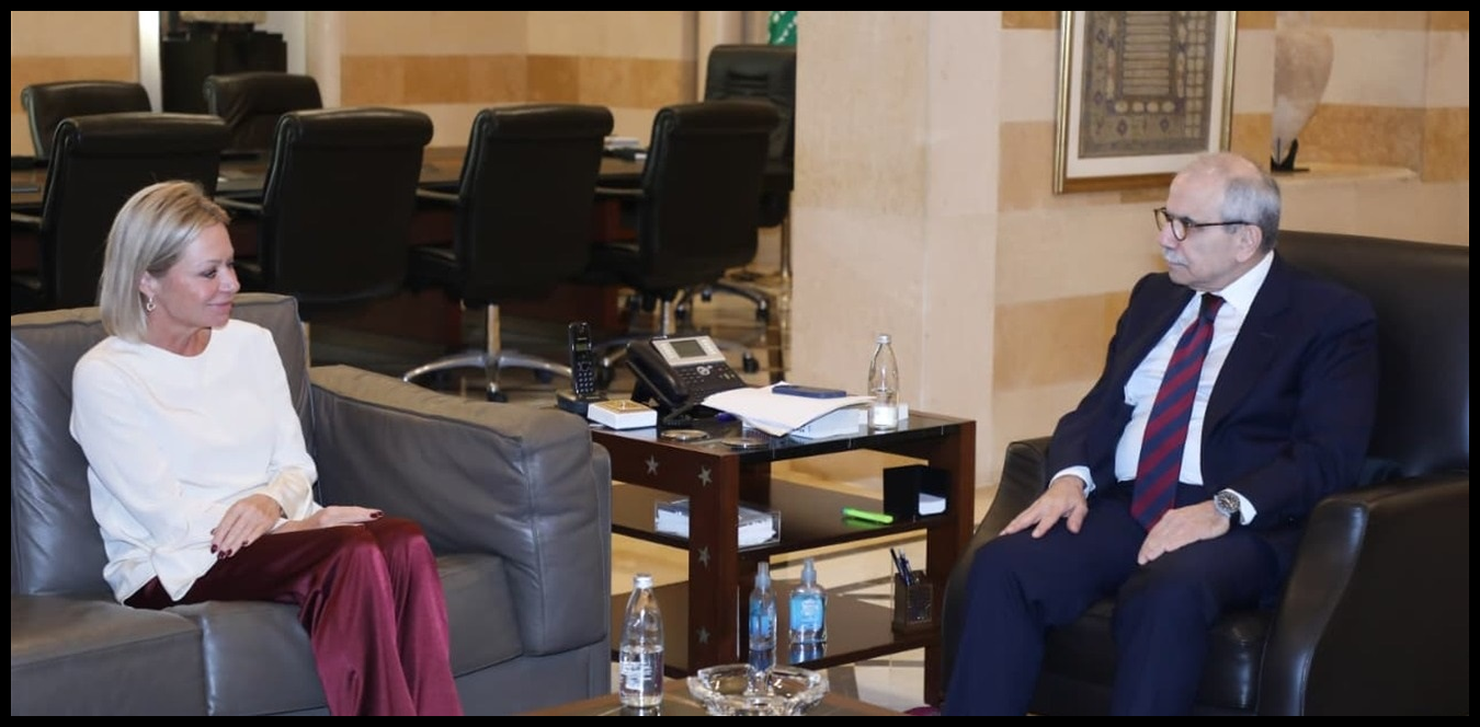 سلام استقبل المنسقة الخاصة للأمم المتحدة ووزير المالية والمدير التنفيذي للبنك الدولي 1 Doc P 1438389 638979481838385418