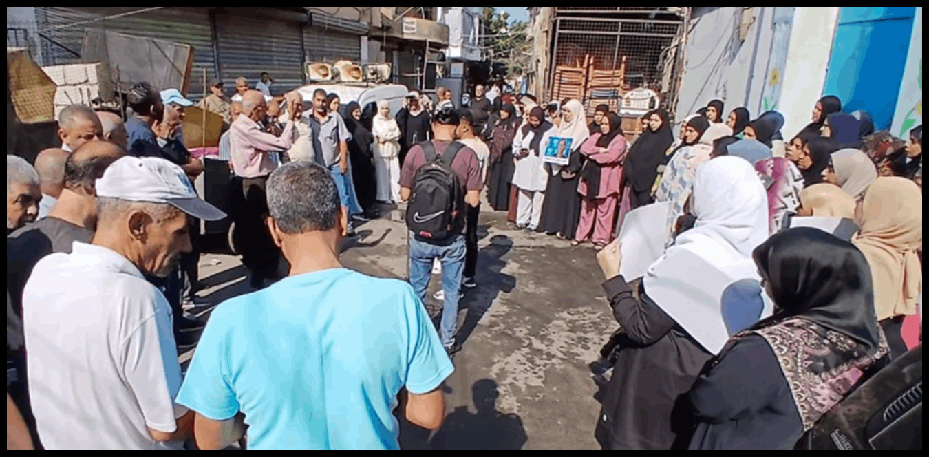 اعتصام في مخيم البرج الشمالي احتجاجاً على سياسات الأونروا التعليمية 1 Doc P 1438794 638980332818938899