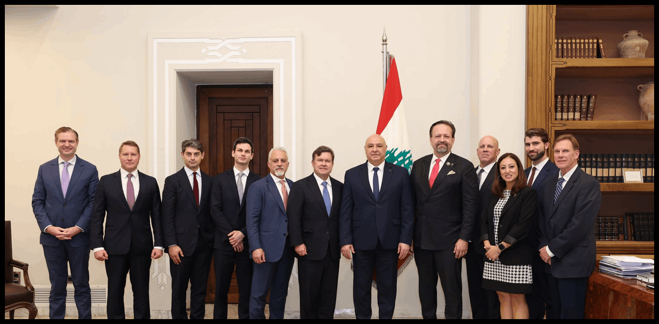 عون التقى وفد وزارة الخزانة الاميركية: للضغط على اسرائيل لوقف اعتداءاتها المستمرة على لبنان 1 Doc P 1440083 638983150736113814