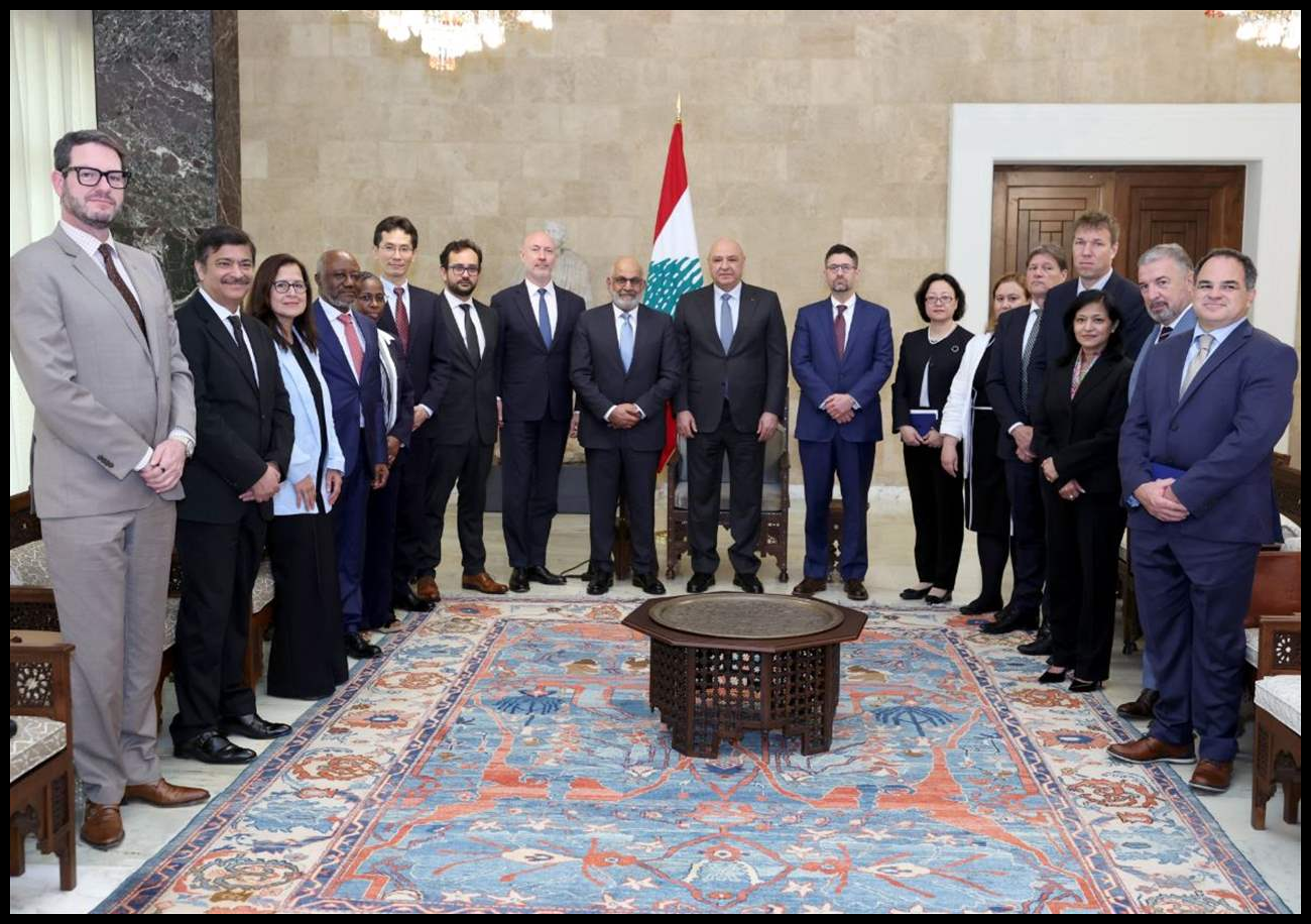 الرئيس عون لوفد البنك الدولي: لبنان ملتزم باتفاق وقف الأعمال العدائية 1 Doc P 548644 638981128809458499