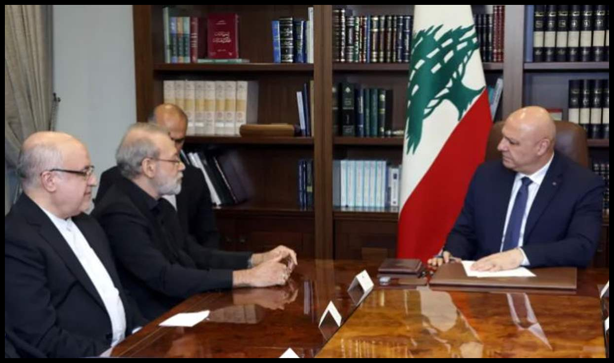 الرئيس عون لـ لاريجاني: شيعة لبنان مسؤوليتي أنا.. لا أنتم! (أساس ميديا) 1 Doc P 549593 638990500948381637