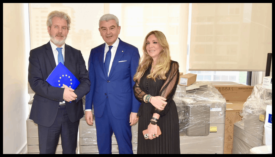 وزارة الصناعة تسلمت معدات خاصة بتكنولوجيا المعلوماتية بتمويل من الاتحاد الأوروبي 1 Doc T 888264 638978745659902087