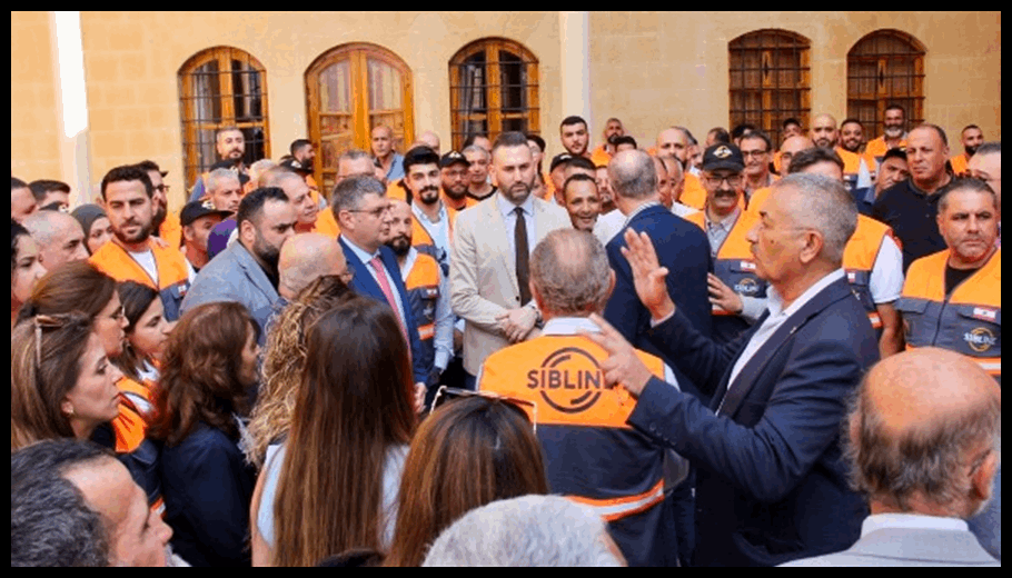 تيمور جنبلاط التقى عمال شركة سبلين وتابع مع وفود أهلية وبلدية احتياجاتها 1 Doc T 888980 638982202890133101