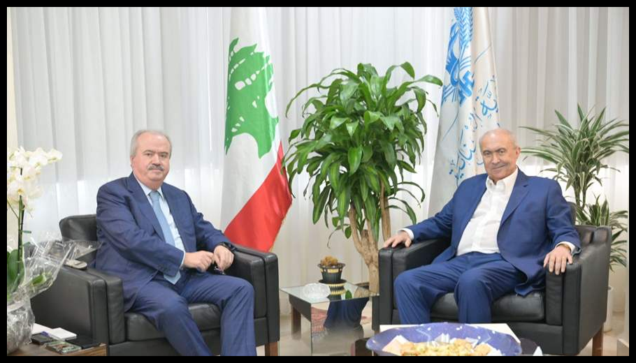 مخزومي زار جابر وبحثا في الموازنة وسبل دعم الاقتصاد الوطني واسترداد أموال المودعين 1 Doc T 889878 638986343566906772