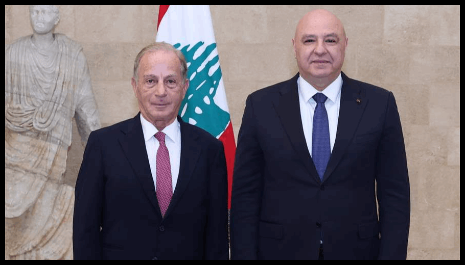 رئيس الجمهورية تسلّم أوراق اعتماد السفير الأميركيّ الجديد 1 Doc T 890500 638989736125788890