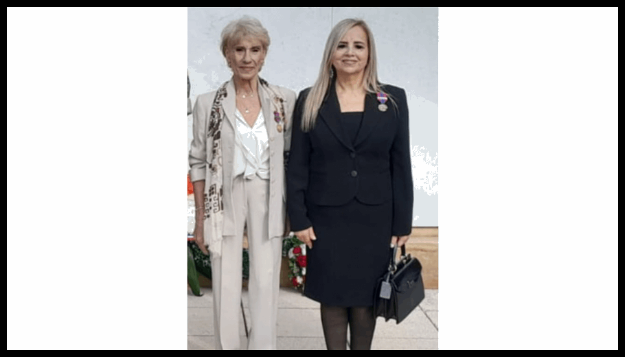 وسام وزارة الدفاع الفرنسية للدكتورة كلوديا شمعون ورينيه الراسي تقديرا لمسيرتهما الاكاديمية 1 Doc T 890531 638989825027539231