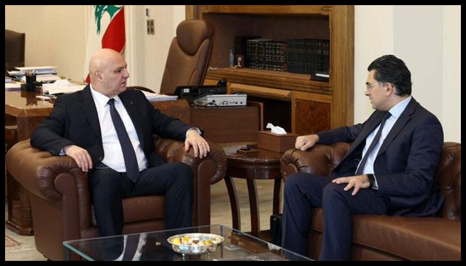 الرئيس عون عرض مع وزير الاعلام لاوضاع الوزارة ومع المدير العام لسكك الحديد لدراسة تشغيل خط القطار 1 Doc T 890932 638991531807135063