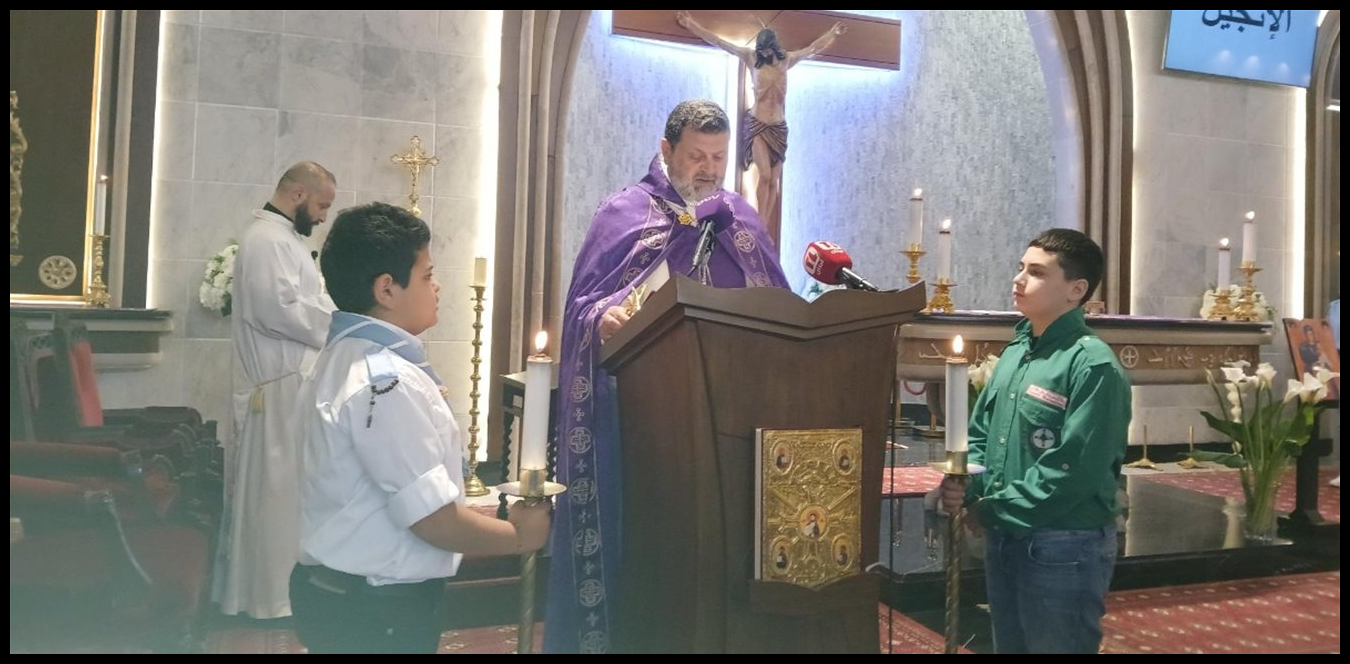 قداس في بصاليم لراحة أنفس الاب الراعي وضحايا القرى الحدودية 1 Doc P 1497424 639091830960413263