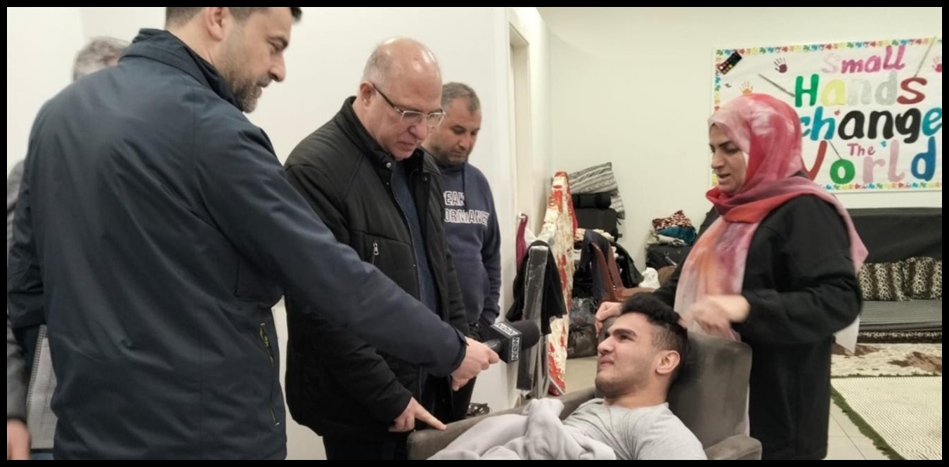 وزير العمل واصل جولاته الميدانية على مراكز الإيواء: الحكومة تعمل على معالجة الثغرات 1 Doc P 1500818 639097076202459145