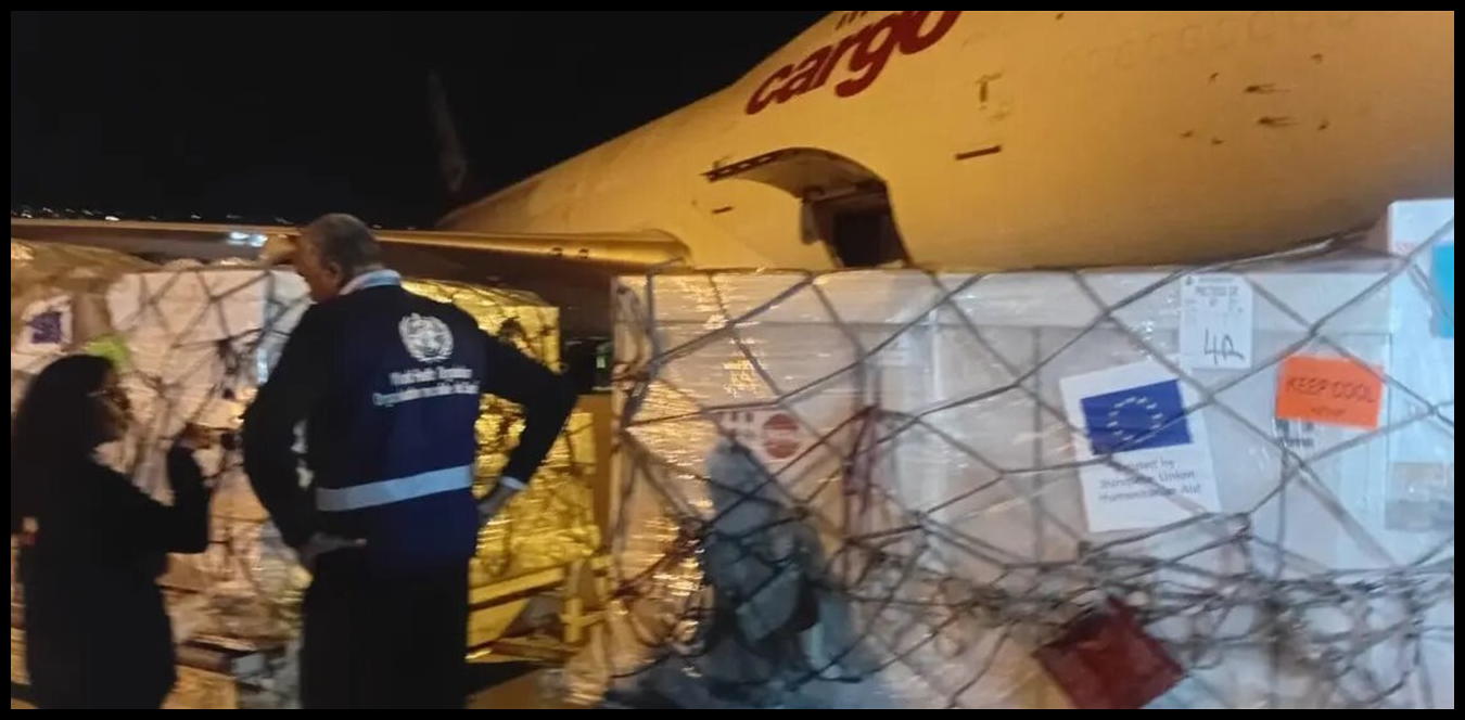 على متنها مستلزمات طبية.. وصول طائرة مساعدات بلجيكية إلى بيروت