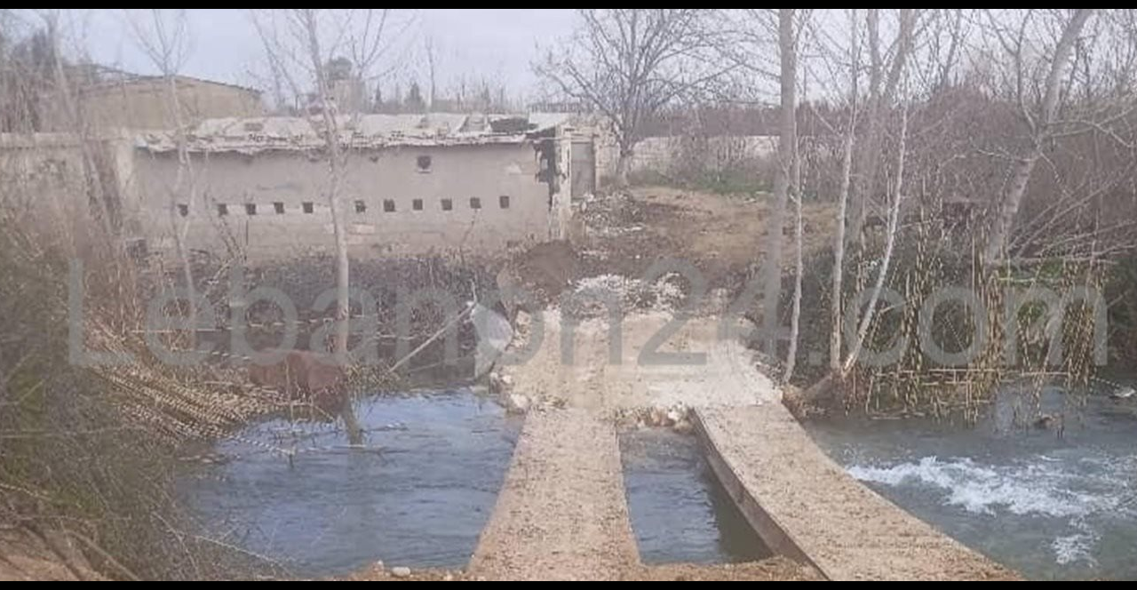 جسر غير شرعي يعيد فتح خطوط التهريب بين لبنان وسوريا