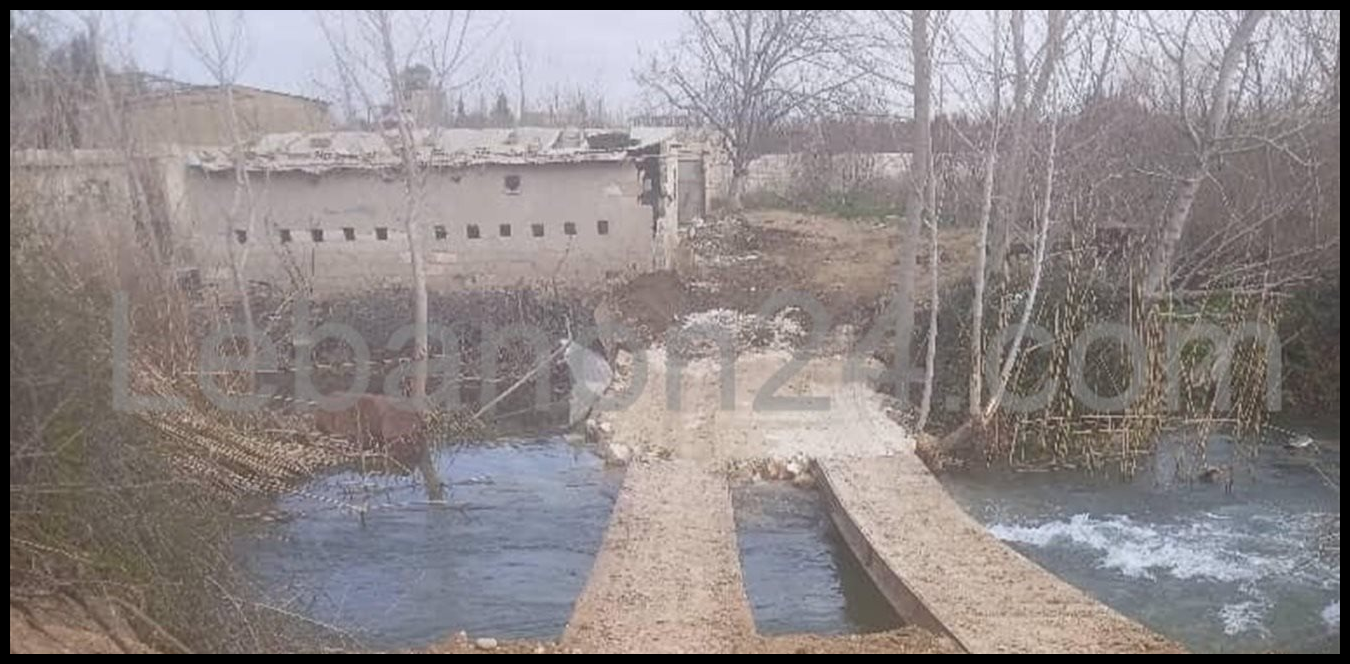 جسر غير شرعي يعيد فتح خطوط التهريب بين لبنان وسوريا 1 Doc P 1503051 639100679077727585