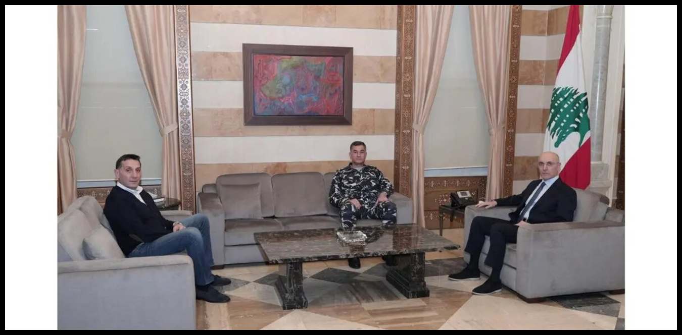 الحجار واللواء رائد عبد الله يبحثان الأوضاع الأمنية وتدابير الجيش وقوى الأمن 1 Doc P 1505403 639104901840680463