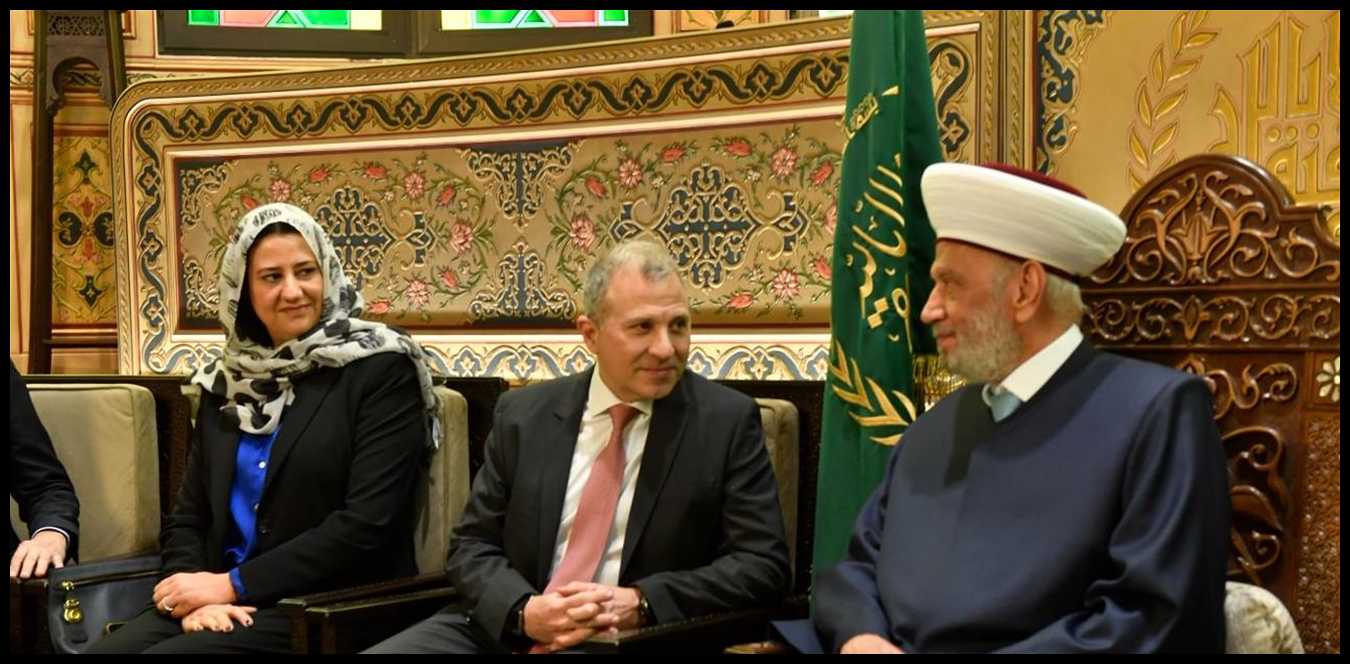 لتقديم مقترح "حماية لبنان".. باسيل زار مرجعيات إسلامية 1 Doc P 1505966 639105860075941961