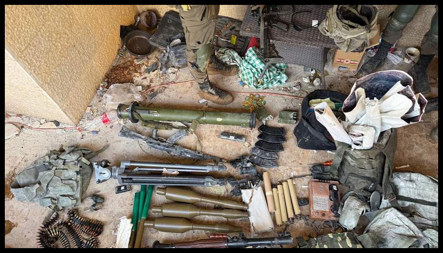 الجيش الاسرائيلي: دهم مبان عسكرية تابعة لحزب الله في جنوب لبنان والعثور على وسائل قتالية 1 Doc T 917001 639097561395396750