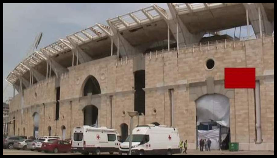 من ملعب إلى مخيّم… المدينة الرياضية على خطّ النزوح