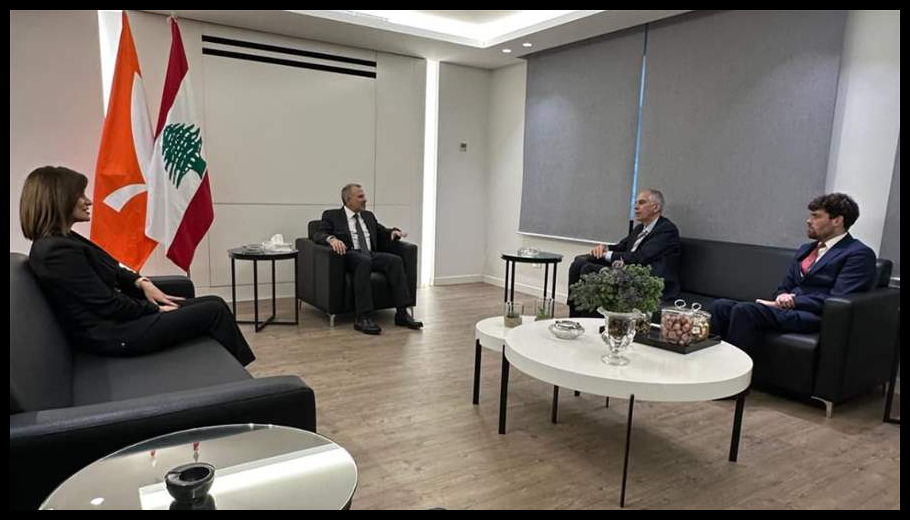 باسيل استقبل ماغرو وتأكيد على ضرورة وقف إطلاق النار وتفادي المزيد من التصعيد 1 Doc T 918690 639101324613919168