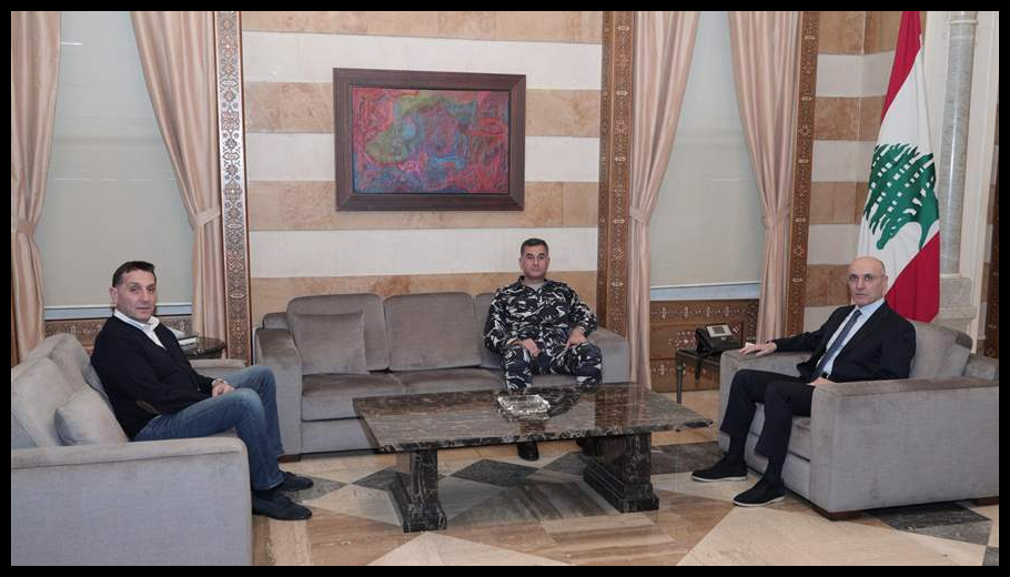 الحجار وعبدالله يبحثان تعزيز الإجراءات الأمنية في ظل الاعتداءات الإسرائيلية 1 Doc T 919887 639104791262190162