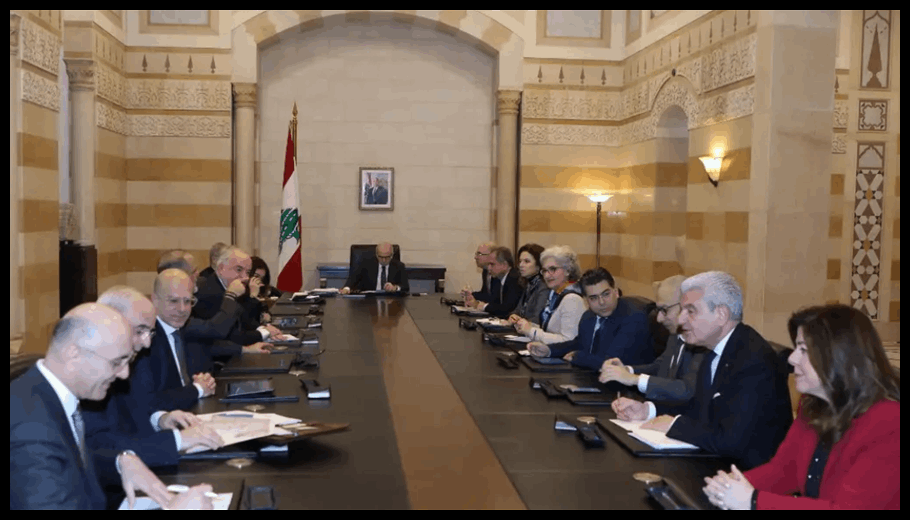 مرقص عن الاجتماع الوزاري بالسرايا: تركيز على التوغّل الاسرائيلي وامدادات المازوت ومكافحة الغش فيه وعموم حاجات النازحين وحماية الصحافيين 1 Doc T 920059 639105431521161403