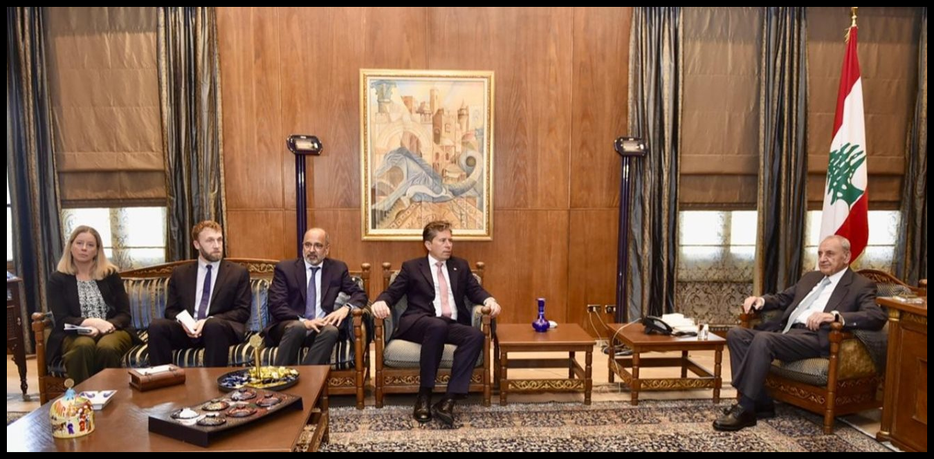 بري تابع مع فليتشر وريزا التطورات وأزمة النازحين والتقى السفير الاسترالي الجديد 1 Doc P 1506281 639106461717423469