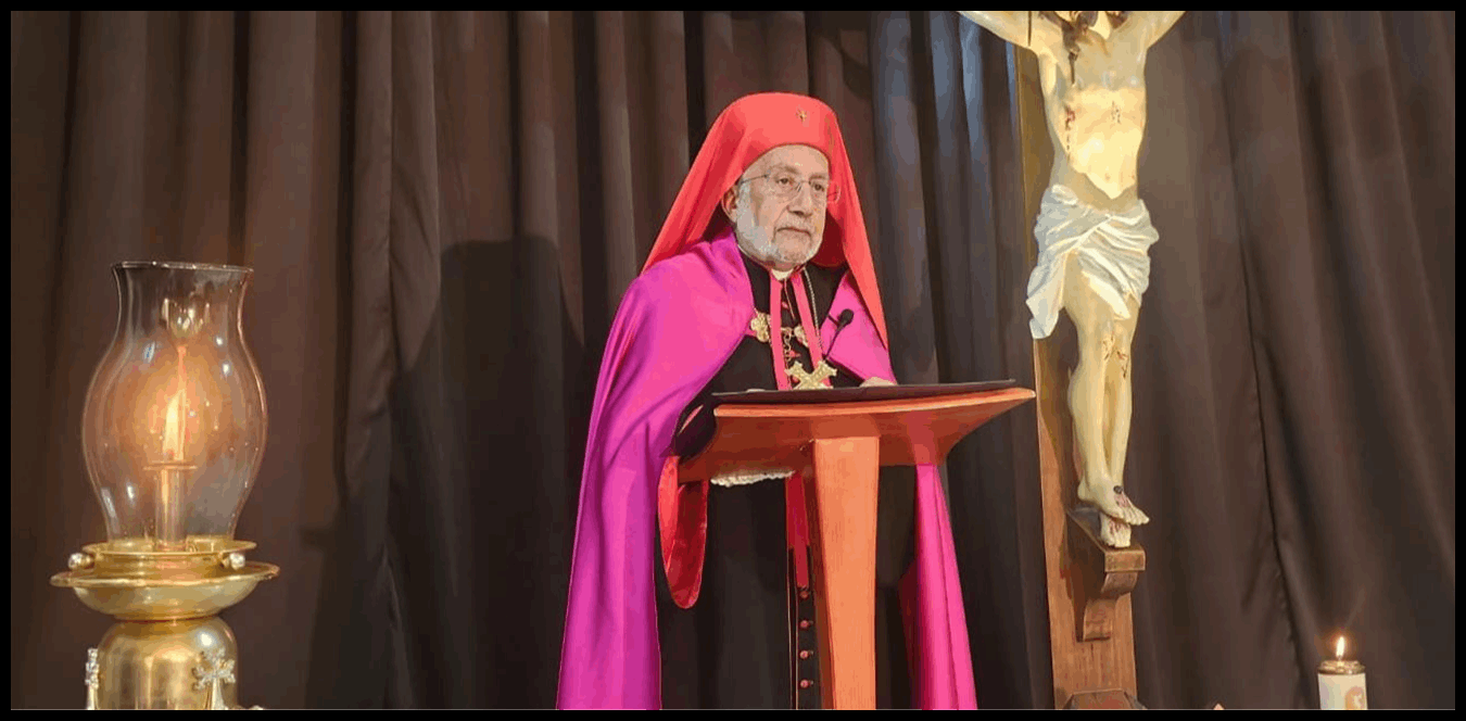 البطريرك ميناسيان: لبنان ينزف من أوجاعه ونصلي لأجله