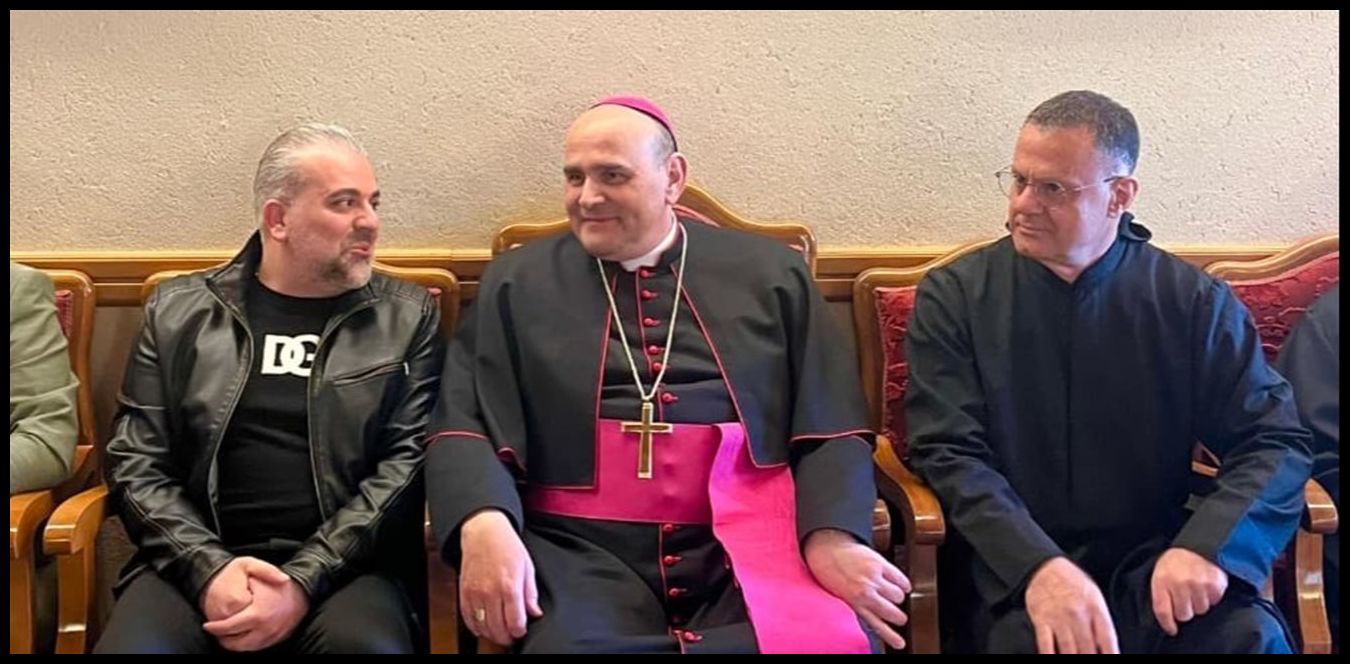 رئيس بلدية عنايا وكفربعال زار دير مار مارون - عنايا للتهنئة بالعيد 1 Doc P 1508575 639110777170541011