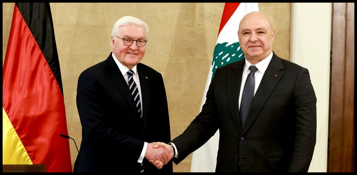 رئيس ألمانيا يتصل بعون: ندين الاعتداءات الإسرائيلية المستمرة ضدّ لبنان 1 Doc P 1511075 639114541338353699