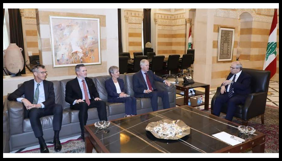 لقاء بين رئيس الحكومة و4 سفراء بحث في مرحلة ما بعد انتهاء مهمة "اليونيفيل" والمفاوضات مع إسرائيل ومسار الإصلاحات المالية 1 Doc T 922350 639111699686696742