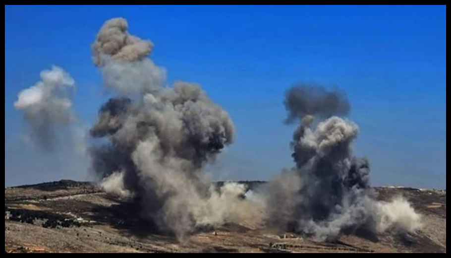 قصف وتمشيط إسرائيلي لبنت جبيل وياطر وتفجير منازل بين يارون وبنت جبيل