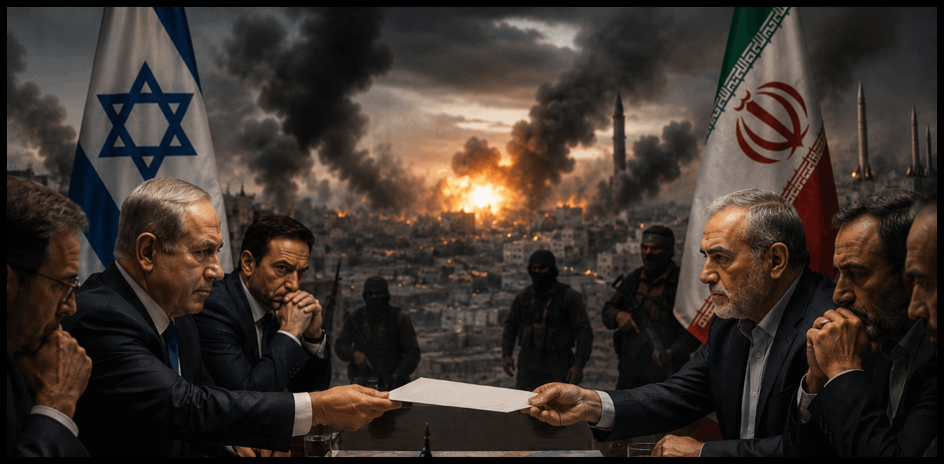 التفاوض يُربك "الممانعين"فهل تمنح إسرائيل إيران ورقة وقف النار؟ 1 Doc P 1525506 639144213865922258