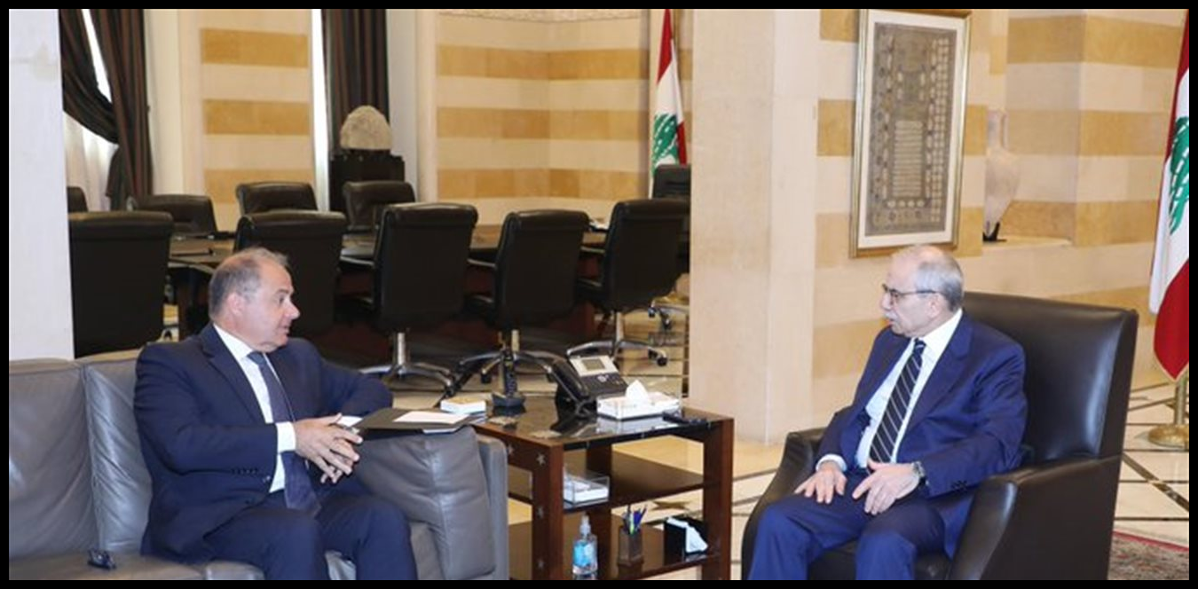 سلام بحث مع شارل عربيد نتائج زيارته إلى سوريا وتفعيل التبادل التجاري 1 Doc P 1525707 639144521717651465