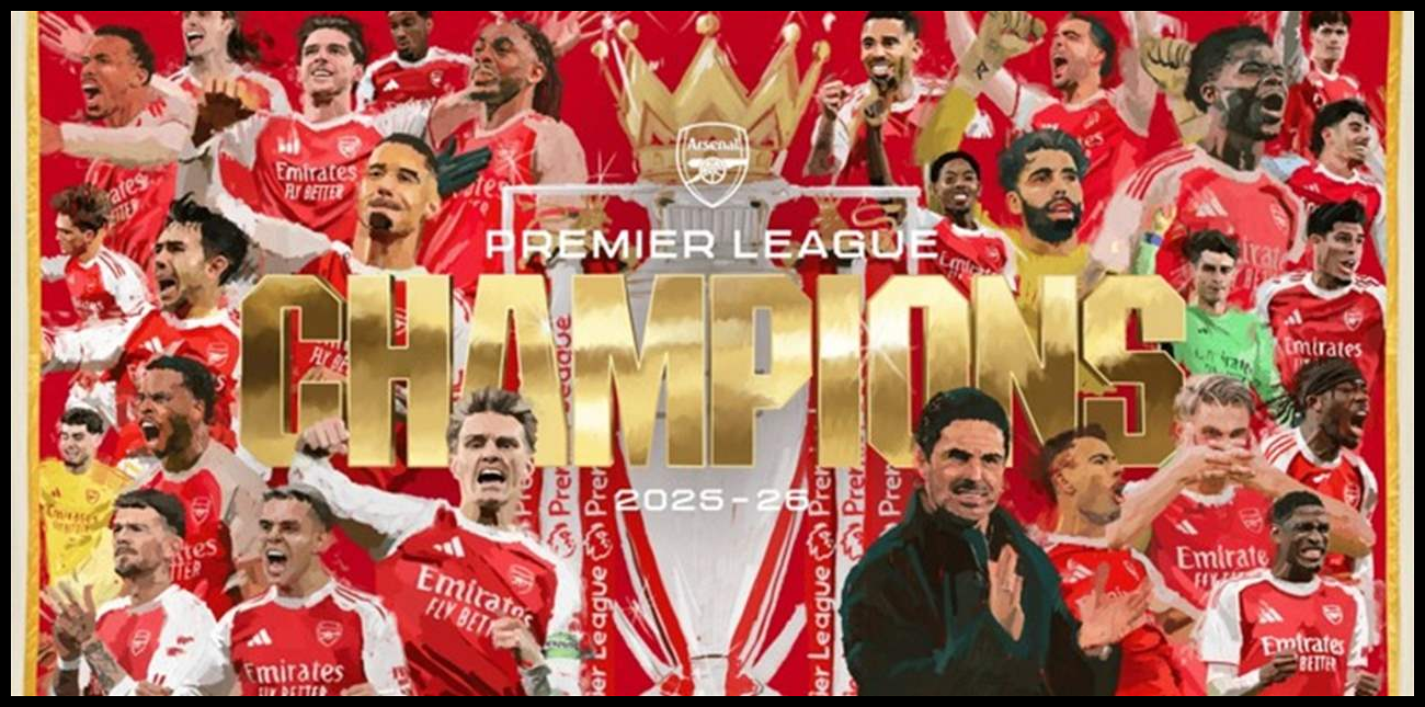 فيديو - أرسنال ينهي صياماً دام 22 عامًا ويتوج بطلًا للدوري الإنجليزي 1 Doc P 574258 639148493886507859