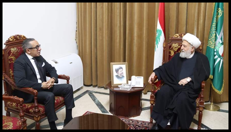 العلامة الخطيب إستقبل السفير المصري: نعول على دور مصر في تعزيز الوحدة العربية والاسلامية 1 Doc T 932347 639143546857749112
