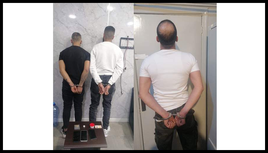 حاجز ضهر البيدر يوقف 3 أشخاص على متن فان لنقل الركاب ويضبط كمية من المخدرات 1 Doc T 935121 639153176419888954