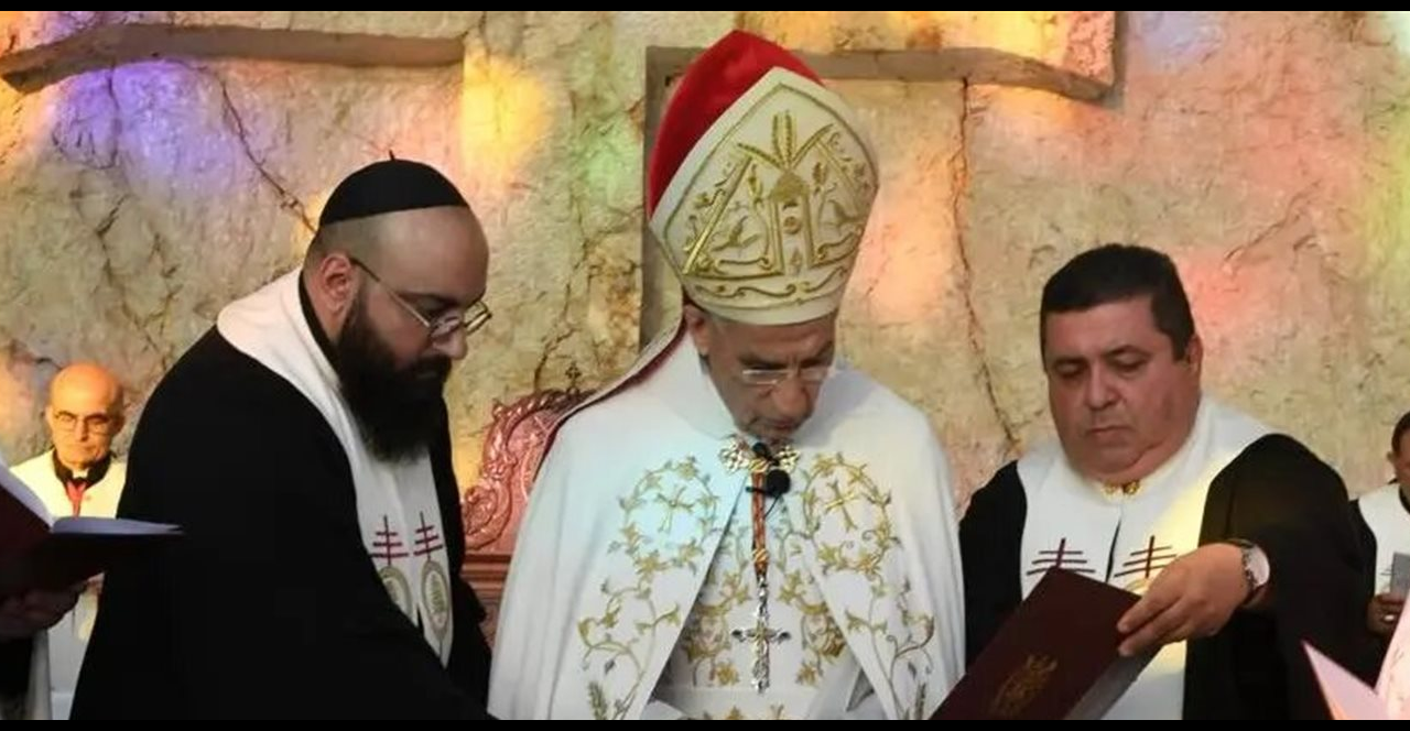 الراعي ترأس من بَكركي رتبة تقديس “زيت الميرون”