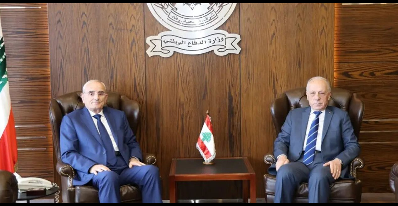 وزير الدفاع بحث المستجدات مع موريس سليم وجو حبيقة