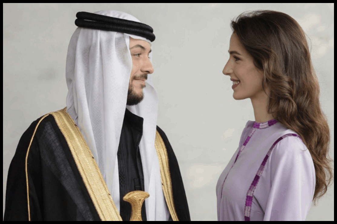 ثوب الأميرة رجوة في ذكرى زواجها من الأمير الحسين يتصدر 1 Doc P 575966 639159223963424350
