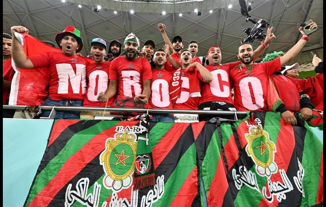 فيديو – مشهد لافت للجماهير المغربية وسط نيويورك
