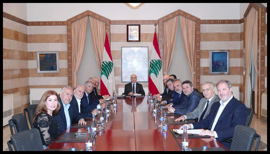الحجار بحث مع وفد من نواب بيروت في شؤون العاصمة الإدارية والمالية